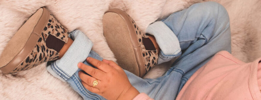 tough baby taupe swiety baby shoes